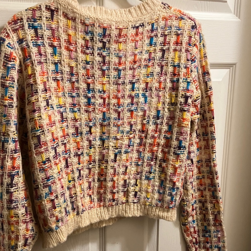 Flying Tomato Medium Knit Button-Up Cardigan - image 8